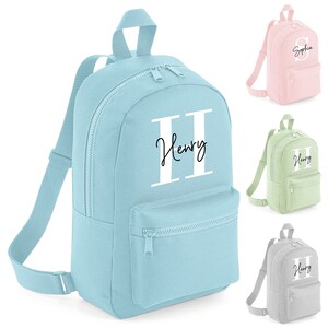 Personalised Children&#39;s Backpack | Personalised School Bag, Custom Kids Backpack | School Bag, Nursery Bag, Boys Backpack, Girls Backpack