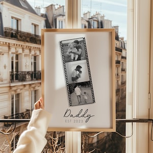 Personalisiertes Vatertagsgeschenk | Personalisierte Vatertag Druck | Geschenke für Papa, personalisierter Papa Druck, Papa Geschenk, Papa Foto Druck
