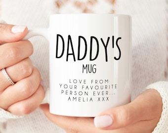 Personalised Daddy Mug | Daddy Present | Gifts for Daddy, Daddy Birthday Gift, Personalised Daddy Gift, Personalised Daddy Christmas Gift