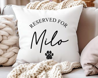 Personalised Dog Cushion, Personalised Pet Cushion | Personalised Cushion for Dogs | Personalised Dog Pillow, Personalised Dog Gift