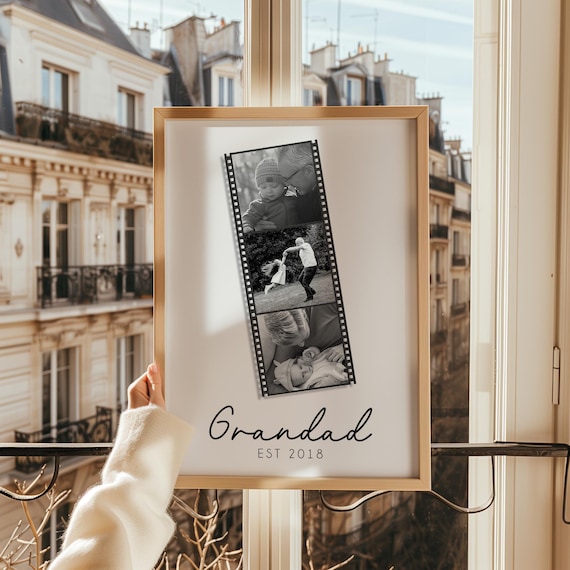 Personalised Grandad Gift | Grandad Birthday Gift | Personalised Grandad Print, Gifts for Grandad, Grandad Gift, Grandad Photo Print