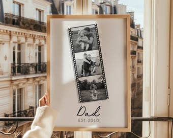 Personalised Father's Day Gift | Personalised Father's Day Print | Personalised Dad Print, Gifts for Dad, Collage, Dad Gift, Dad Photo Print