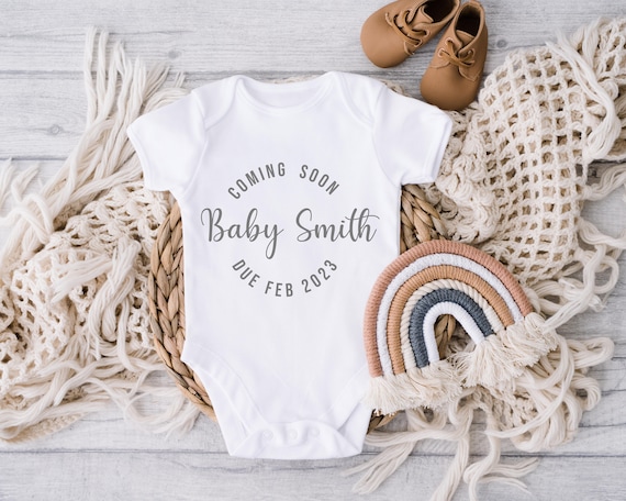 Gilet bambino personalizzato nome crescita cognome bodysuit Gilet bambino personalizzato nome crescita cognome bodysuit