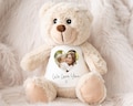 Personalised Teddy | Personalised Photo Teddy | Personalised Picture Teddy | Personalised Gift for Birthday | Personalised Photo Gifts