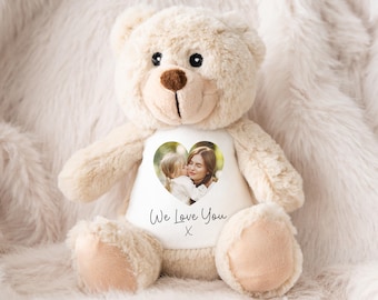 Spersonalizowany miś Teddy | Spersonalizowany miś Teddy ze zdjęciem | Spersonalizowany miś Teddy ze zdjęciem | Spersonalizowany prezent urodzinowy | Spersonalizowane prezenty ze zdjęciem