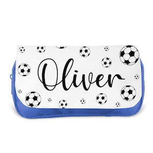 Astuccio per matite personalizzato per bambini / Astuccio per matite per ragazze, Astuccio per matite per ragazzi - Ritorno a scuola / Astuccio per matite personalizzato per bambini - Calcio