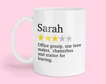 Kollegen Bewertung Tasse | Kollege Becher Geschenk, Co Worker Becher | Lustiges Arbeitsgeschenk, Co Worker Geschenk, Geheimes Weihnachtsgeschenk |
