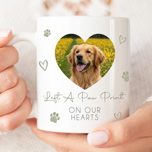Personalised Pet Memorial Gift | Dog Memorial Mug, Dog Bereavement Gift, Dog Loss Gift, Gift for Dog Loss, Dog Loss Keepsake, Dog Sympathy
