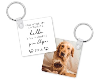 Chaveiro personalizado em memória do seu animal de estimação | Presente em memória do seu pet, presente para quem perdeu um pet | Presente para homenagear a memória do seu cachorro | Presente para quem sofreu a perda de um pet | Presente para quem perdeu um pet