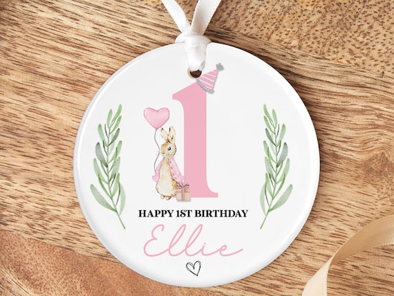 Personalised 1st Birthday Gift 1st Birthday Keepsake Girls First Birthday Gift Personalised 1st Birthday Present Girl s 1st Birthday Etsy
