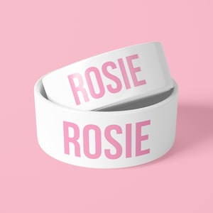 Personalised Dog Bowl - Bold - Add A Name