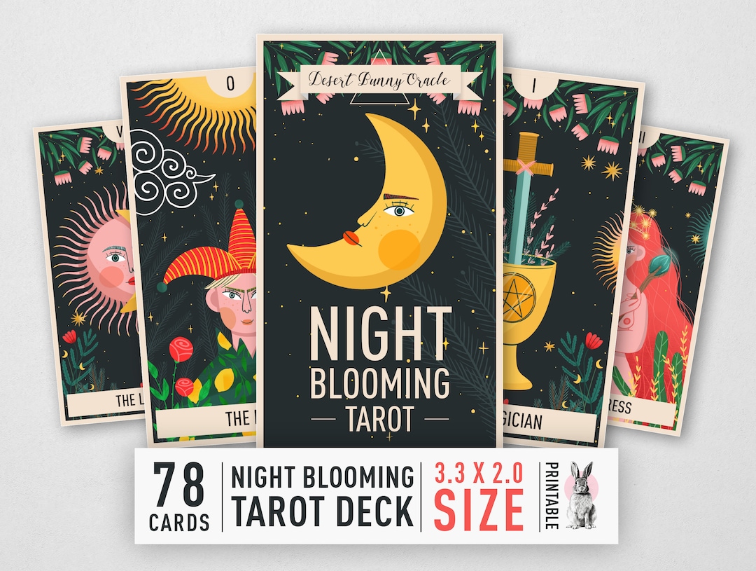 Printable Medium Size Tarot Cards | High-res 78-card Tarot Deck ...