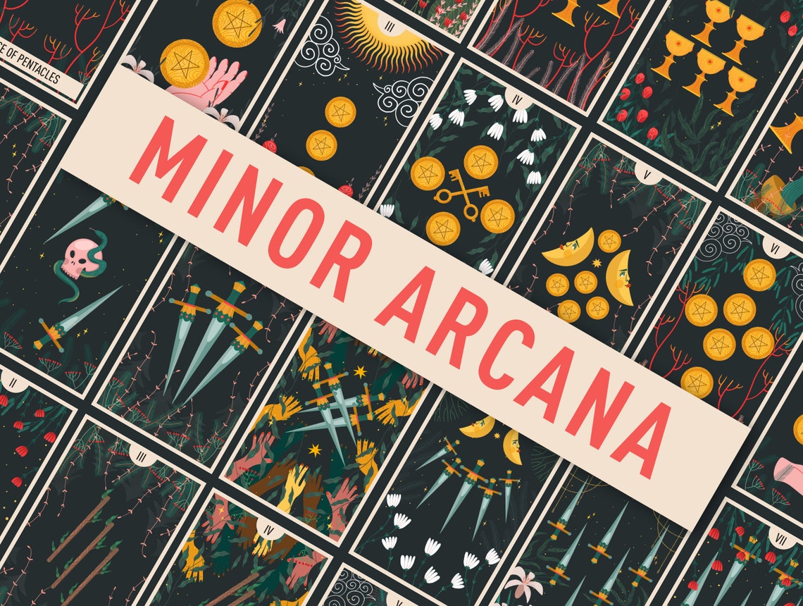 Mini Printable Tarot Deck High-res 78-cards Pocket Size - Etsy