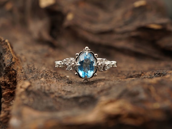 Etsy blue cheap topaz