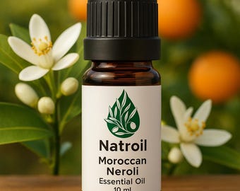Marokański olejek eteryczny neroli | Citrus Aurantium (kwiat pomarańczy) do perfum naturalnych i profesjonalnych | Świeży olejek kwiatowy Natroil