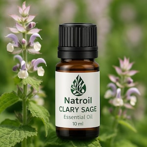 Bio-Ätherisches Öl aus Muskatellersalbei (Salvia sclarea L.) 100% natürlich