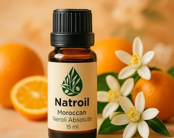 Moroccan Neroli Absolute | Citrus Aurantium (Orange Blossom) Extract for Natural & Professional Perfumery | Ultra Rare Floral Oil by Natroil