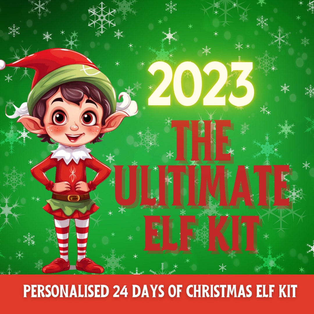 2023 Elf Kit. Naughty Elf Prompts. Elf on the Shelf Prompts Etsy