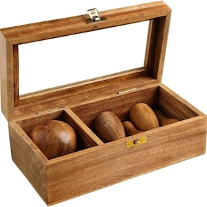 Handmade Wooden Bowling Set - Miniature Bowling Game with Pins & Ball - Vintage Home Decor, Kids Toy, Tabletop Game, Wooden Game Set&quot;