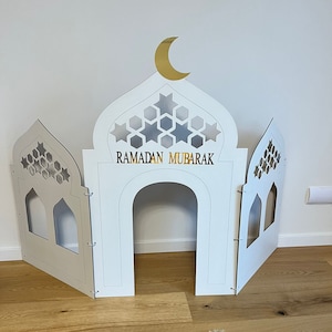 Playmasjid Masjid Mosqe Mosquée pour Enfants Mosquée Cami Mosquée de Jeu Mosquée en Bois