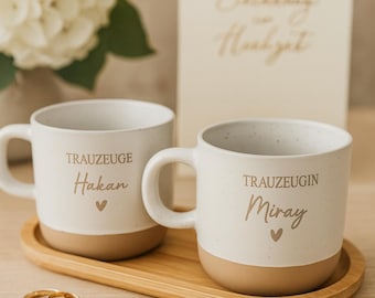 Taza personalizada - Taza con nombre, regalo para novia, taza de cerámica, taza de cerámica hecha a mano con corazón, regalo para el Día del Padre