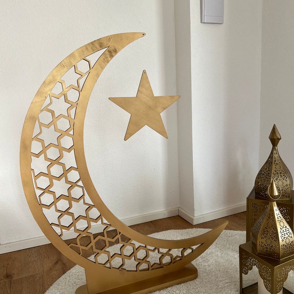 Decorazione Ramadan Luna Ramadandeko Luna grande luna