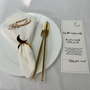 Bismillah Napkin 4 pieces