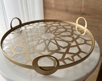 Ramadan decorative tray, Ramadan decoration, tray setting