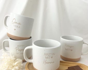 Taza personalizada - Taza con nombre, regalo para novia, taza de cerámica, regalo de Navidad, regalo de Navidad personalizado