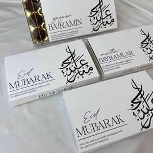 Förpackning Choklad Toffifee Eidchocolate Eidgift Eidgift Eid al adha Eid ul adha Eid Bayram cikolata hediyesi Bayram hediyesi