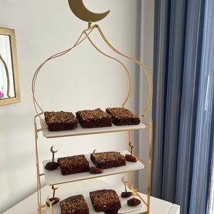 Ramadan etagere dessert stand etagere