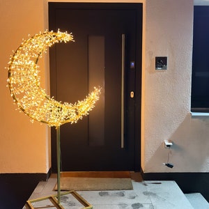 Ramadan Decoration Ramadan decoration illuminated moon moonlight light moon