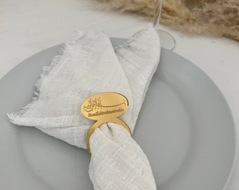 Decoración de Ramadán, 1 servilletero, pecetelik