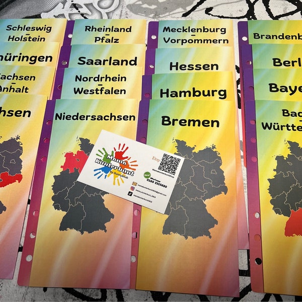 Bundesländer Challenge, Klappkarten Challenges Budgeting