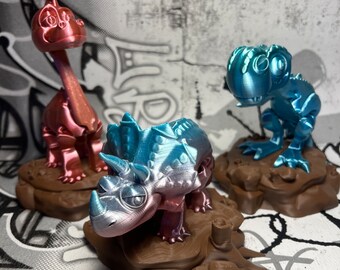 Flexi Dinos, Verschiedene Varianten. Weitere Größen auf Anfrage