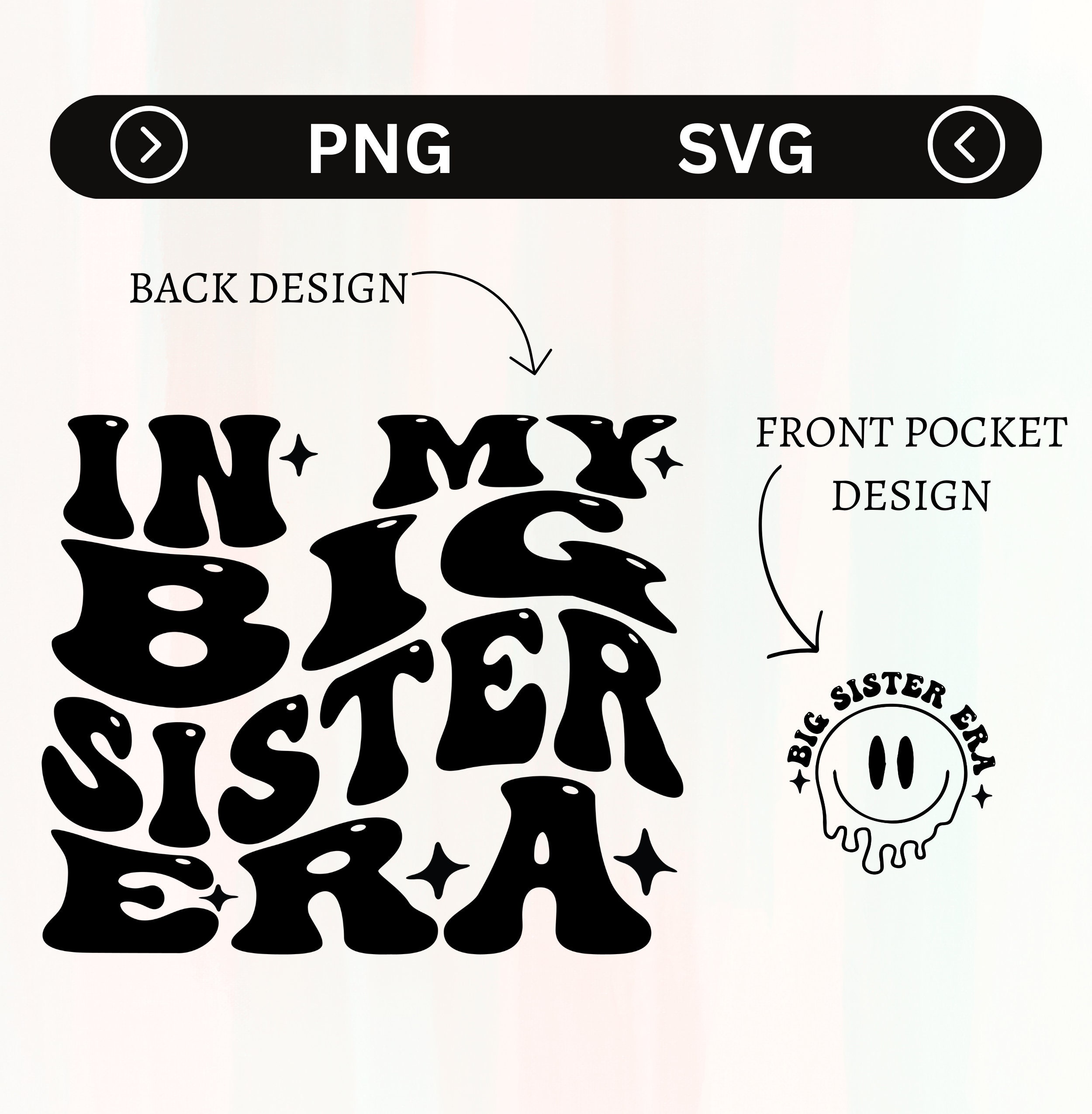 In My Big Sister Era SVG PNG Big Sister Era SVG Png Big - Etsy