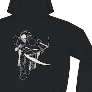 Sportbike Hoodie |  &quot;REAPER&quot; , sportbike gift, motorcycle gift