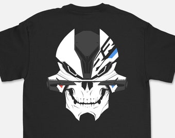 Sportbike T-shirt | Kawasaki ZX10R Skull - Etsy