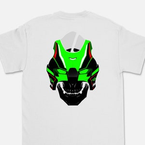 Kawasaki Ninja ZX-10R Inspired T-shirt - Motorcycle Tee Kawasaki Ninja ZX-10R Inspired T-shirt - Motorcycle Tee