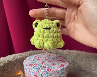 Froggy Crochet Keychain