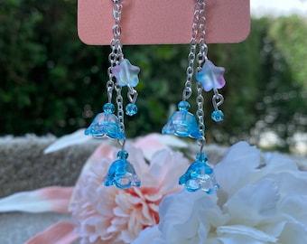 Lily of the valley Pink earrings
