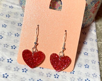 Hearts Handmade Earrings