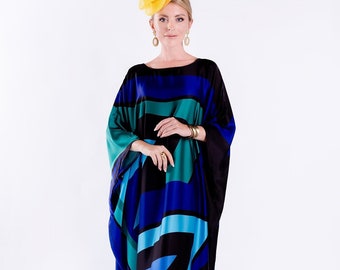 Robe caftan large pour femme à porter au quotidien Maxi caftan de plage caftan fantaisie pour femme, caftan attrayant pour femme, caftan de tenue de fête moderne