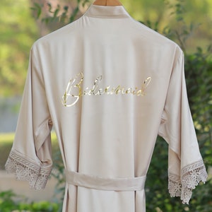 Buy Champagne Robe Online In India Etsy India