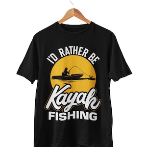 Maglietta Divertente Per Pescatori Di Kayak - Regalo Originale Per Appassionati - Foto 9