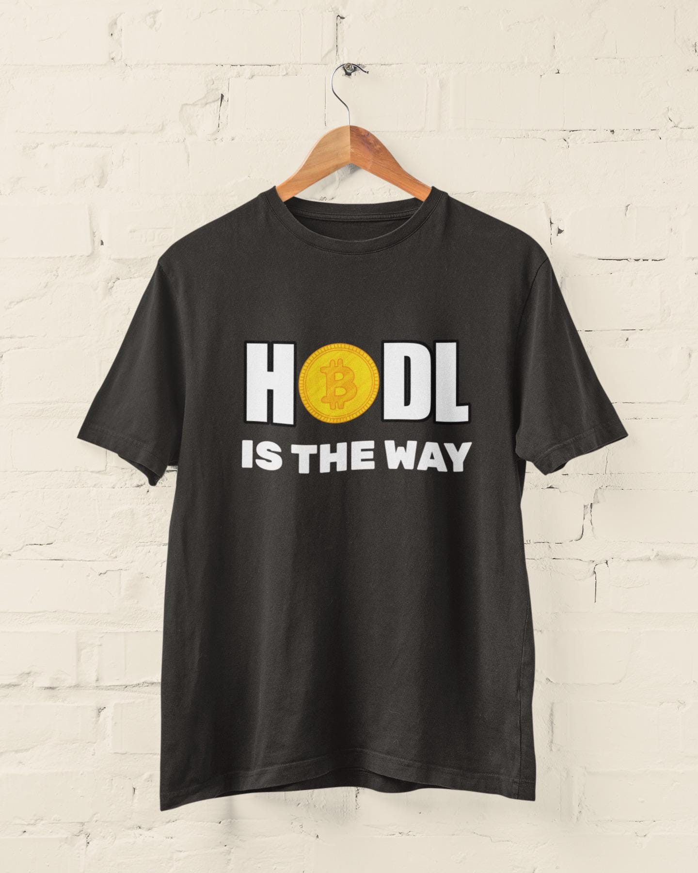 HODLは道だ：ビットコイン・暗号投資家Tシャツ - Etsy 日本