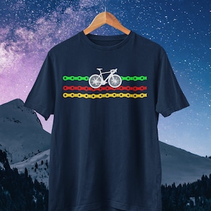 Bike Chains Cycling T Shirt
