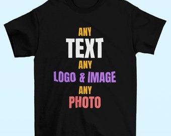 T-shirt personnalisé pour enfants Concevez votre propre t-shirt pour enfants avec un outil de conception facile à utiliser Cadeaux pour fête d'enfants