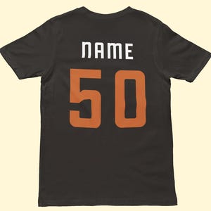 Personalized 50th Birthday T-Shirt: Vintage 1976 Aged To Perfection image 5