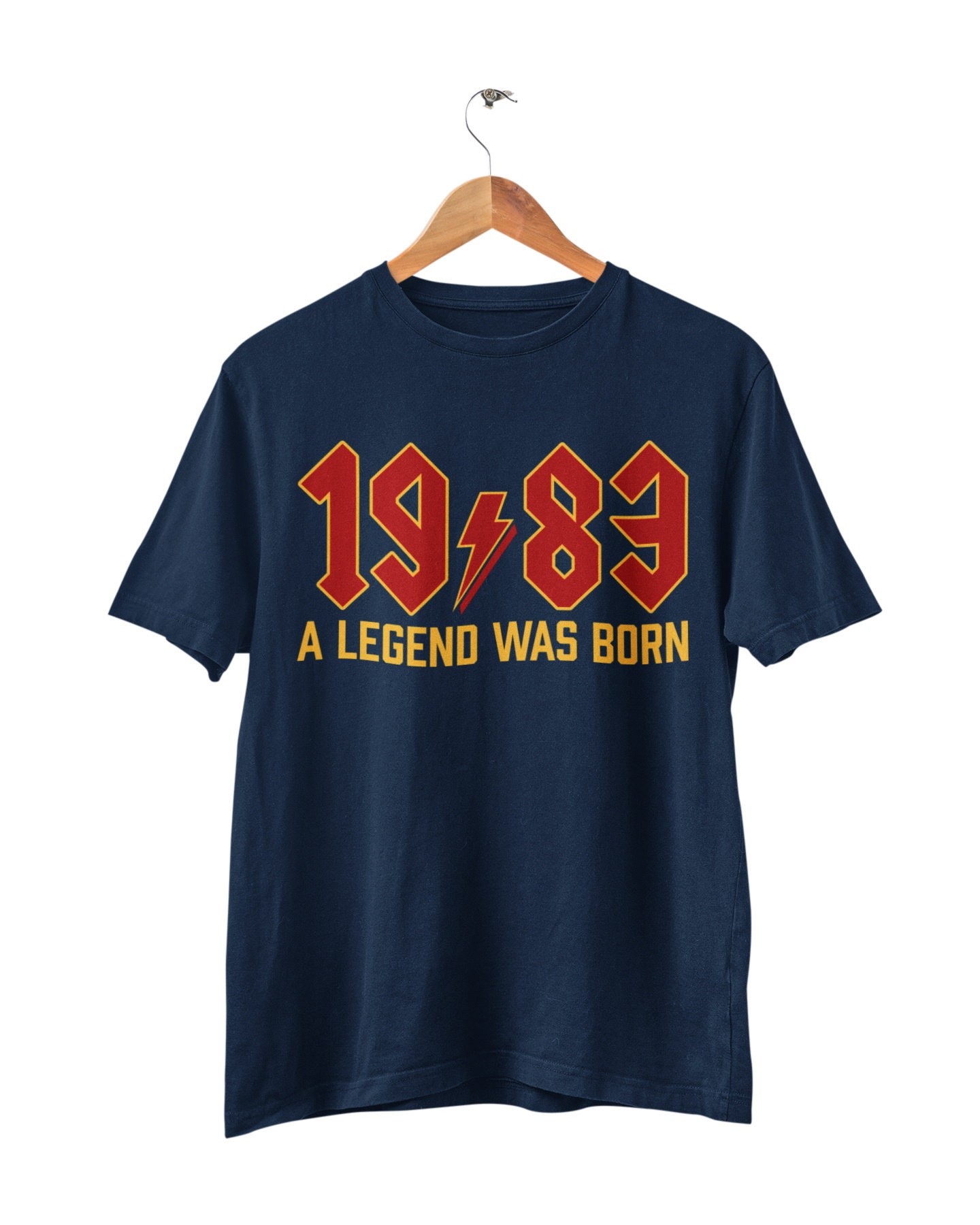 Discover Funny 40th Birthday T Shirt 2023 1983 A Legend Was Born T-Shirt